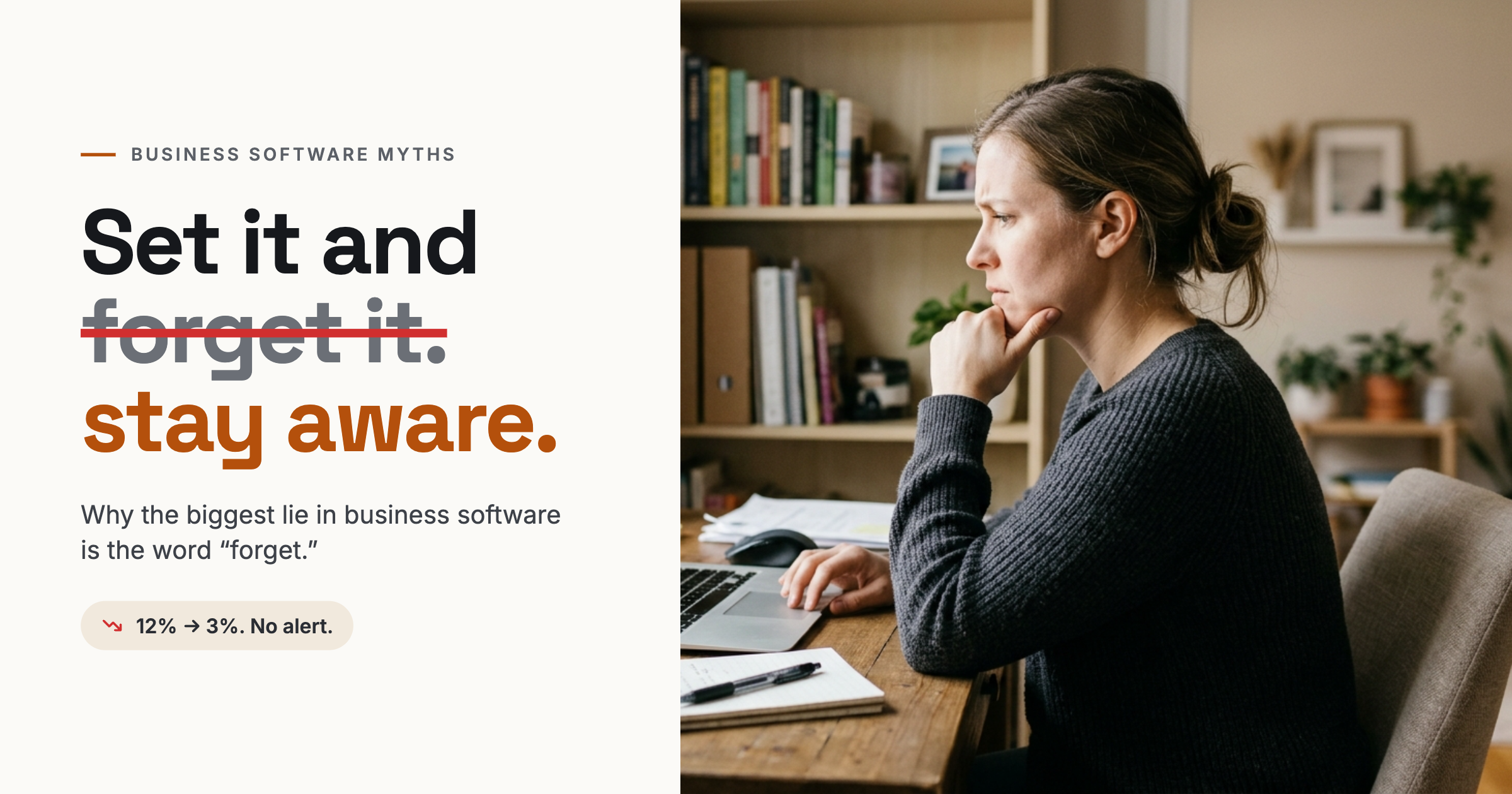 Set it and Forget It is the Biggest Lie in Business - Apex Suite AI