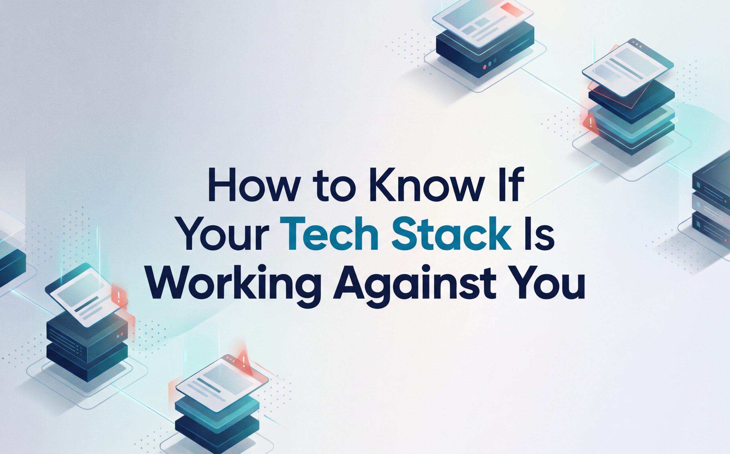 How to Know If Your Tech Stack Is Working Against You